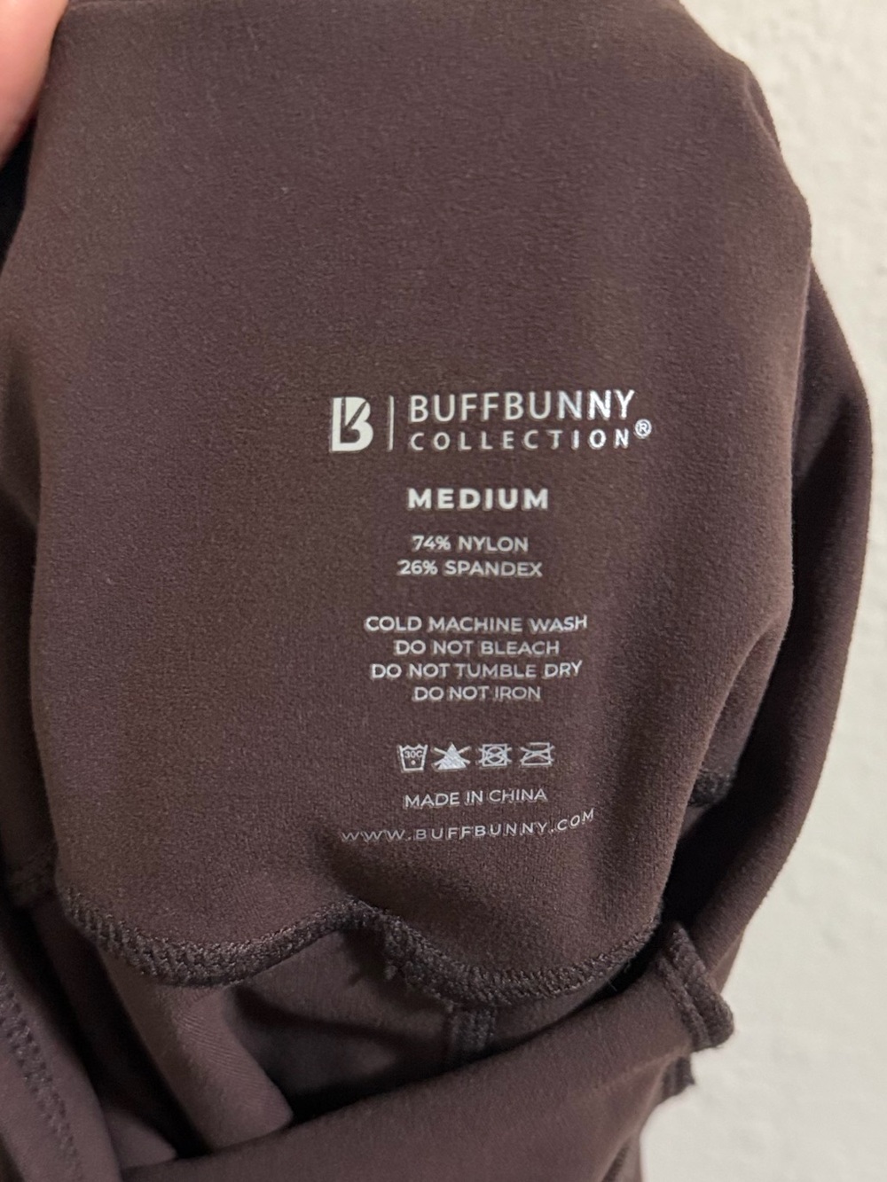 Buffbunny Ivy Activewear Romper Onesie Journey Brown Medium - Picture 9 of 10